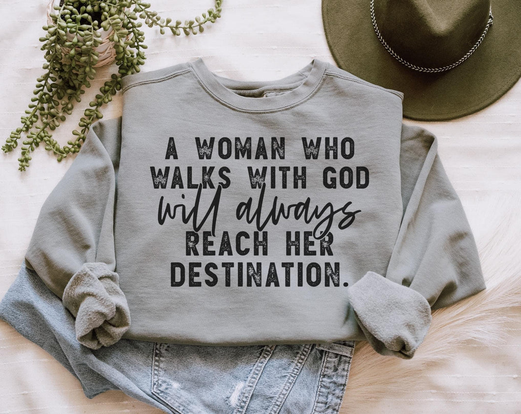 A Woman Sweatshirt