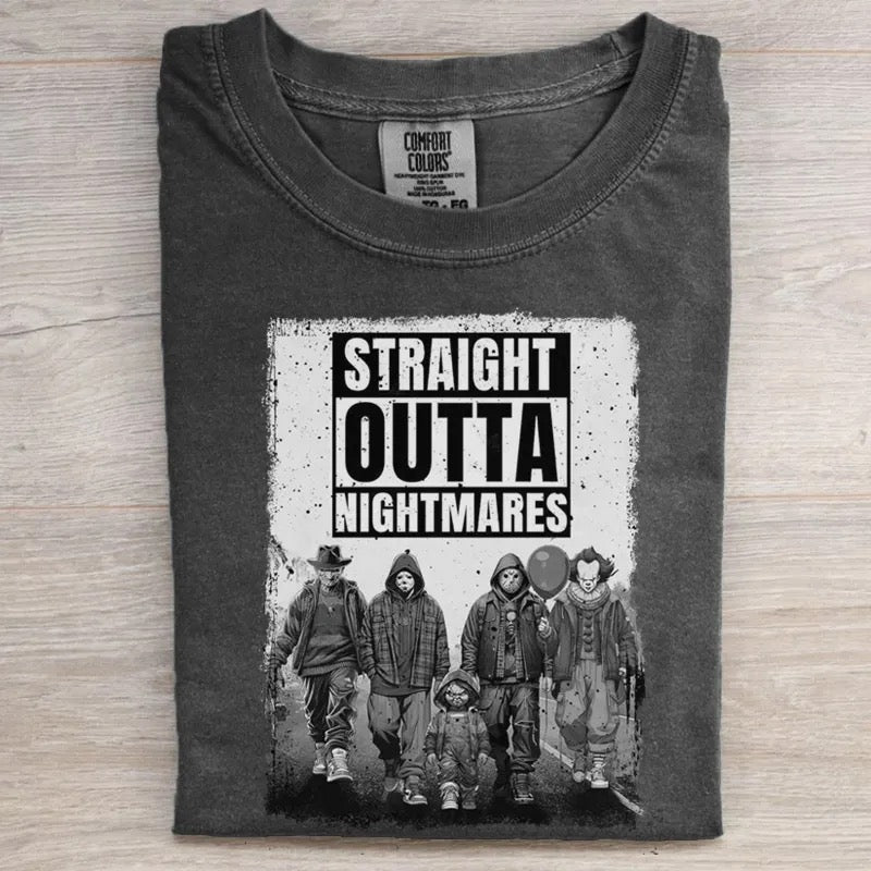 Straight Outta Nightmares Tee