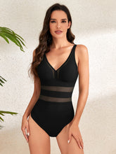 Load image into Gallery viewer, V-Neck Spaghetti Strap One-Piece Swimwear
