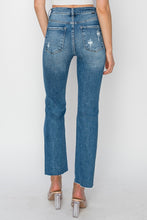 Load image into Gallery viewer, RISEN High Rise Distressed Ankle Jeans
