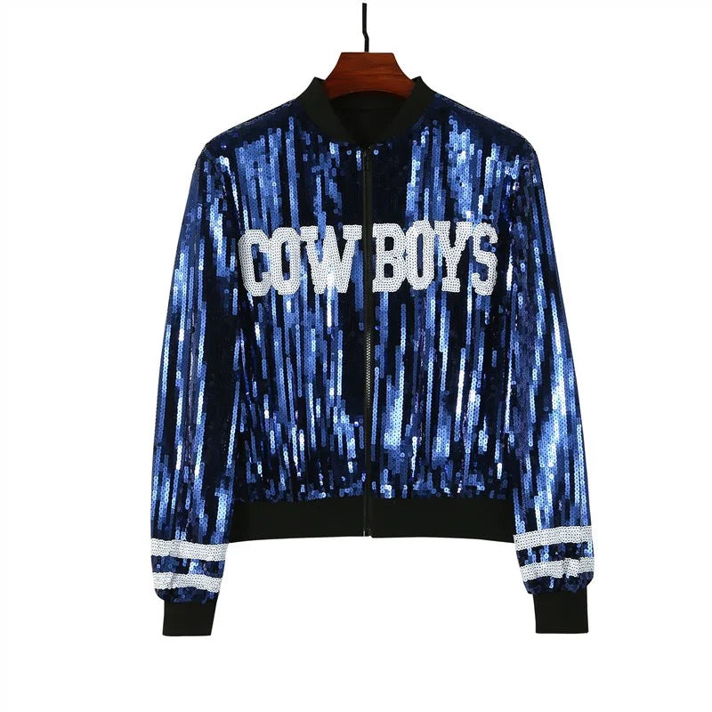 Dallas Cowboys Sequin Jacket