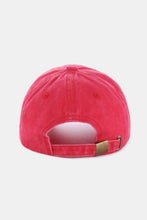 Load image into Gallery viewer, Zenana Washed DALLAS Embroidered Baseball Cap
