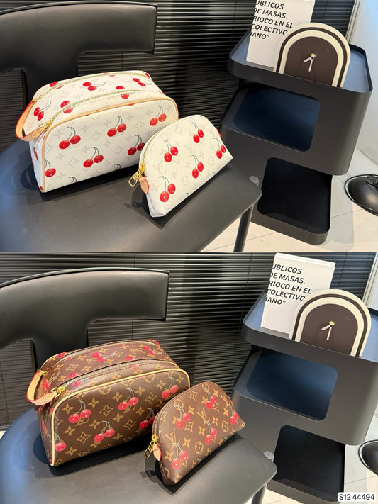 Cherry Makeup Bag