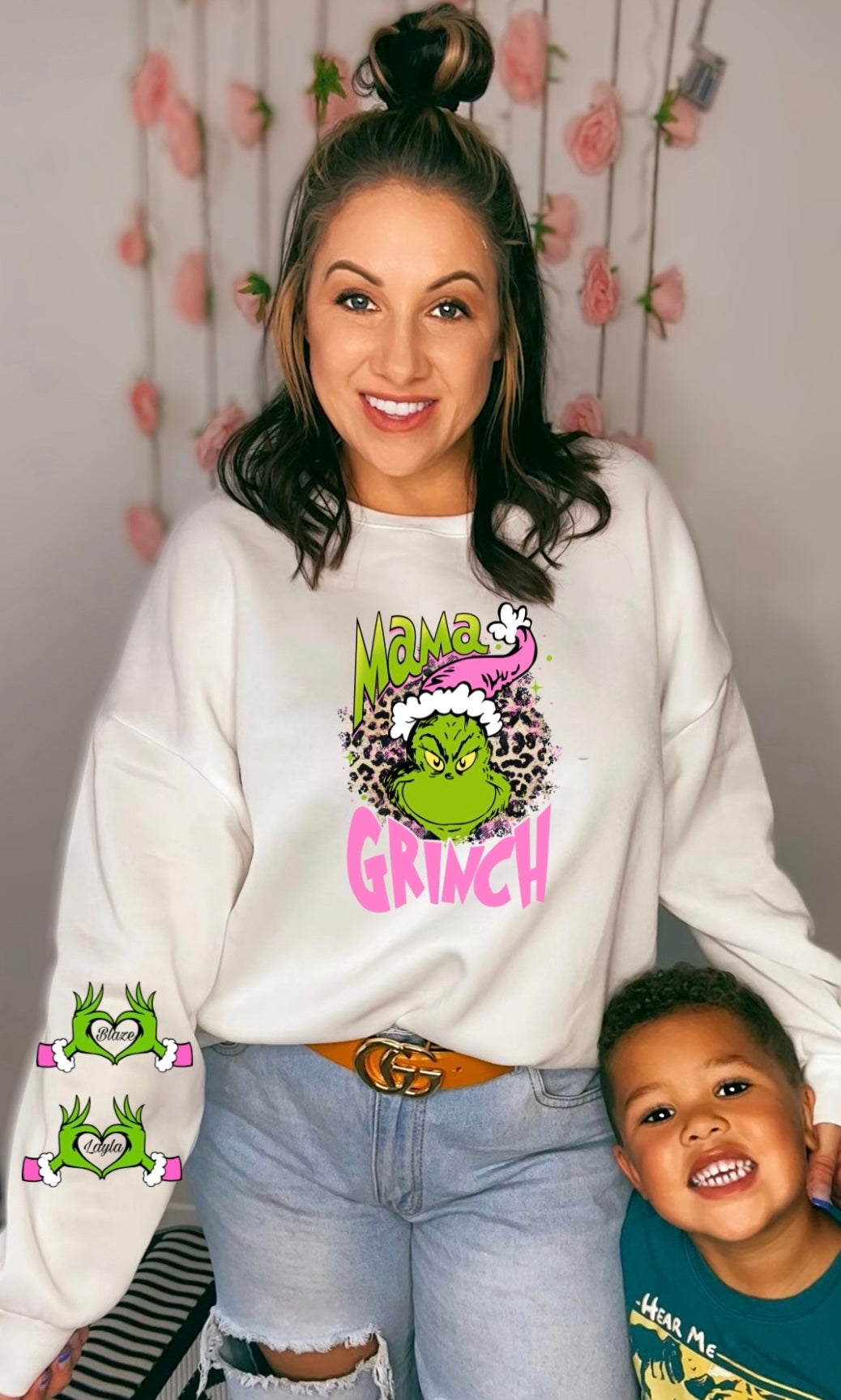 Grinch Custom Sweatshirt