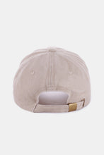 Load image into Gallery viewer, Zenana Washed DALLAS Embroidered Baseball Cap
