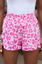 Load image into Gallery viewer, Leopard Elastic Waist Shorts
