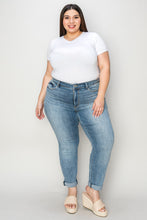 Load image into Gallery viewer, Judy Blue Full Size Cuffed Hem Slim Jeans
