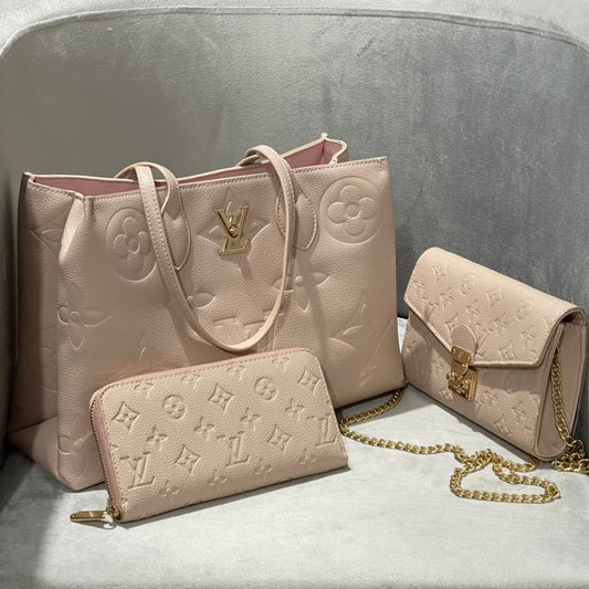 Cream:Pink Set
