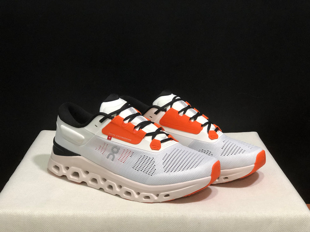 White & Orange OC Kicks