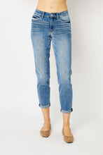 Load image into Gallery viewer, Judy Blue Full Size Cuffed Hem Slim Jeans
