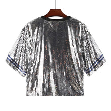 Load image into Gallery viewer, Dallas Cowboys Sequin Top
