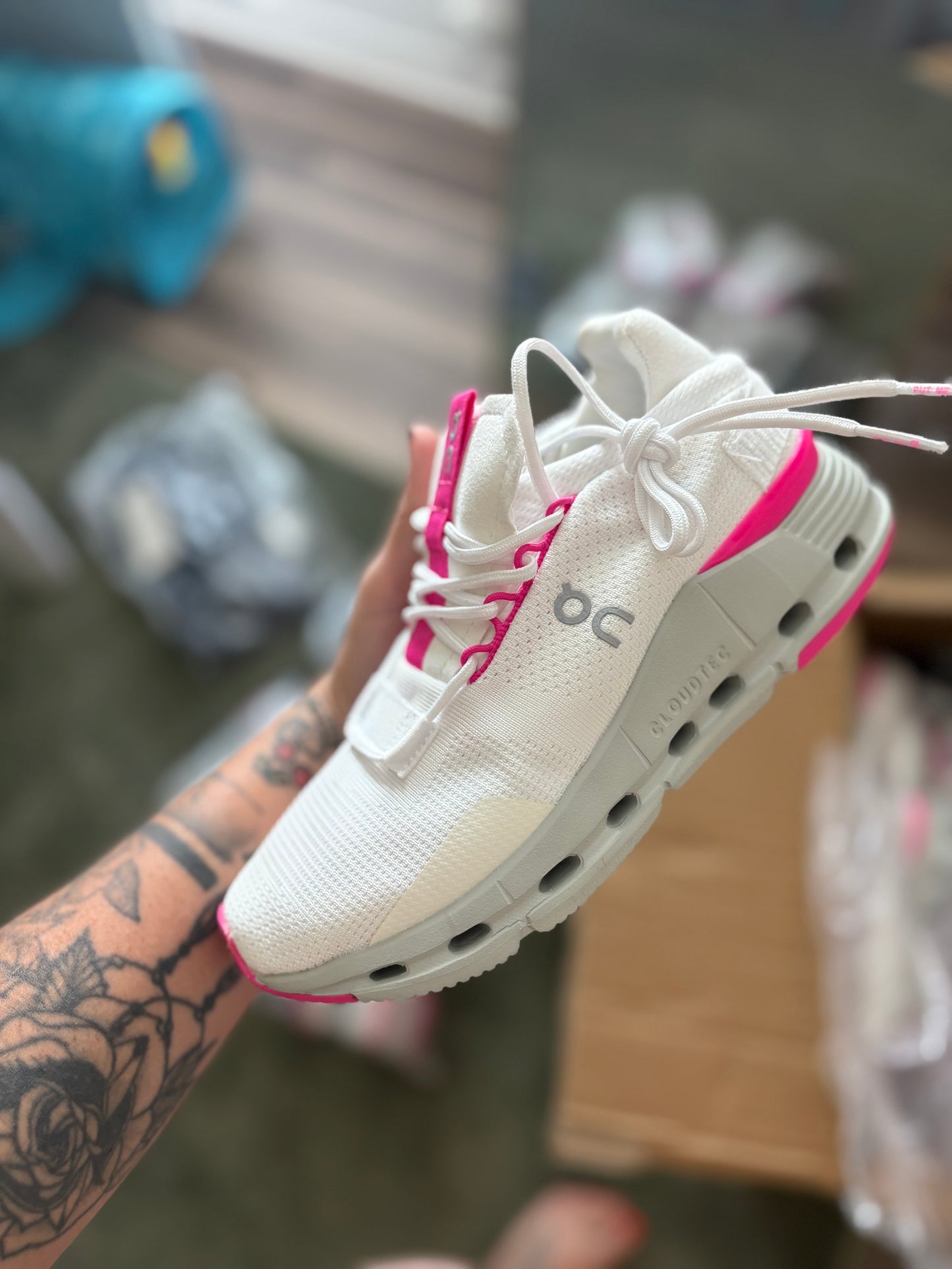 Pink White OC