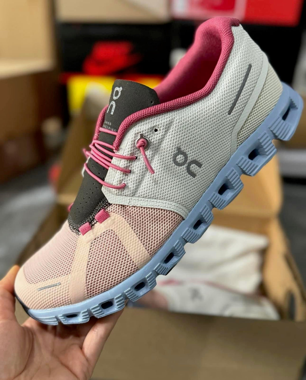 Peach/Grey OC Kicks