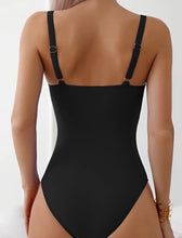 Load image into Gallery viewer, V Cut One Piece Swimsuit
