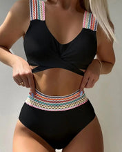 Load image into Gallery viewer, Ribbed Two Piece Swimsuit
