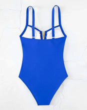 Load image into Gallery viewer, V Cut One Piece Swimsuit
