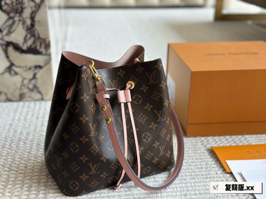 Brown Bucket Bag