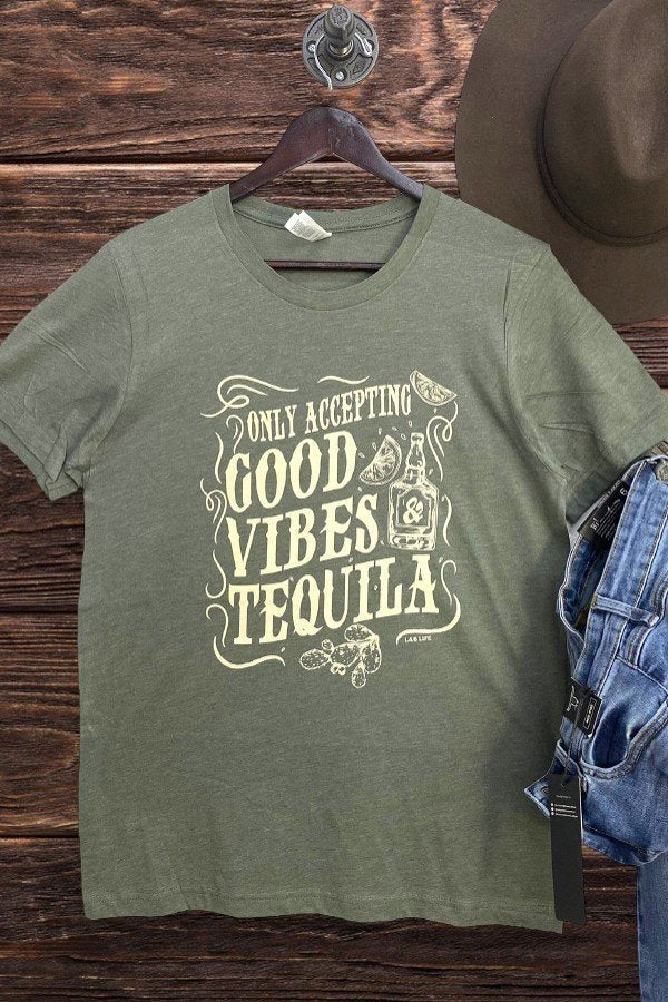 Good Vibes & Tequila Tee