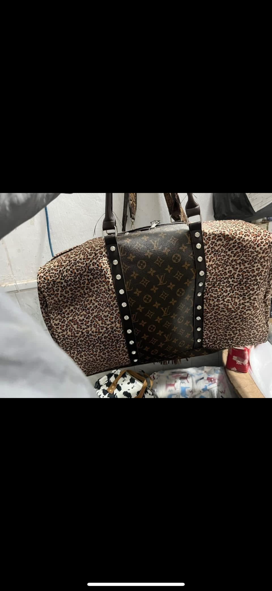 Cheetah Duffle