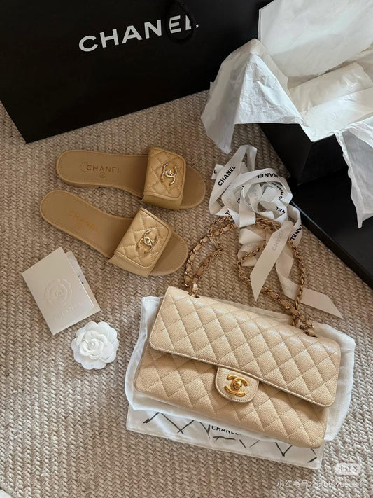 Cream Hand Bag
