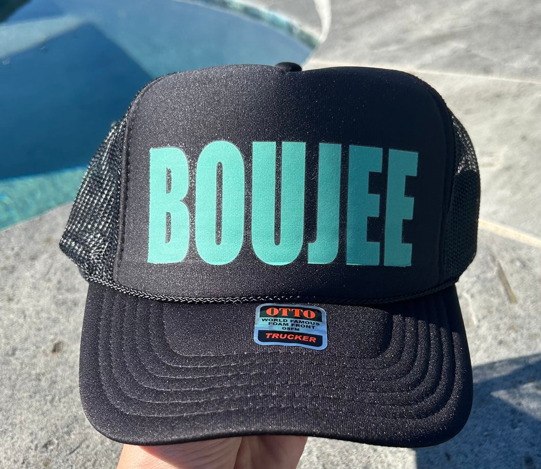 Boujee DTF Printed Trucker Hat