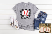 Load image into Gallery viewer, Baseball Mama- Checkered
