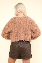 Load image into Gallery viewer, VERY J Shaggy Yarn Knit Zip Up Jacket
