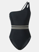 Load image into Gallery viewer, Cutout Single Shoulder One-Piece Swimwear
