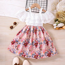 Load image into Gallery viewer, Girl’s Floral Dress
