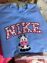 Load image into Gallery viewer, Cow Print Sweatshirt
