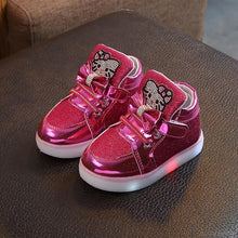 Load image into Gallery viewer, Hello Kitty Light Up Kicks
