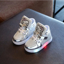 Load image into Gallery viewer, Hello Kitty Light Up Kicks
