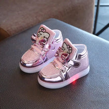 Load image into Gallery viewer, Hello Kitty Light Up Kicks
