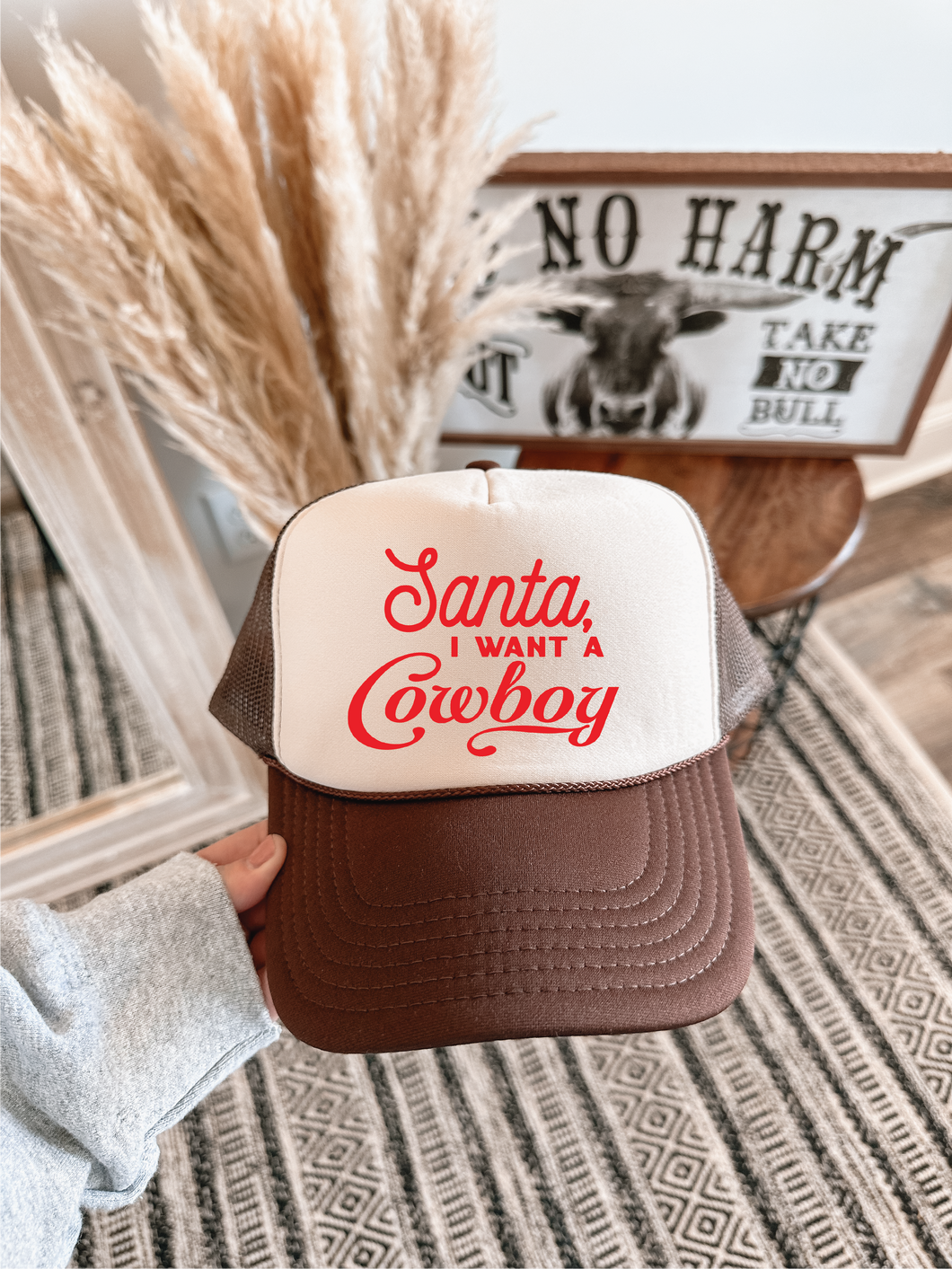 Santa I want A Cowboy