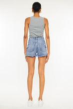 Load image into Gallery viewer, Kancan Distressed Raw Hem Denim Shorts
