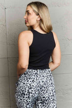 Load image into Gallery viewer, HIDDEN Bow Down Sleeveless Ruffle Crop Top
