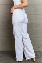 Load image into Gallery viewer, RISEN Raelene Full Size High Waist Wide Leg Jeans in White
