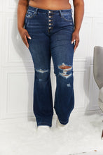 Load image into Gallery viewer, Kancan Full Size Reese Midrise Button Fly Flare Jeans
