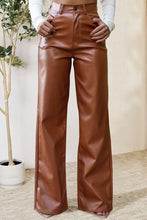 Load image into Gallery viewer, Buttoned High Waist Pants with Pockets
