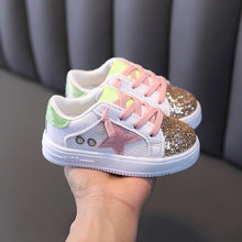 Load image into Gallery viewer, Kids Sparkling Star Sneakers
